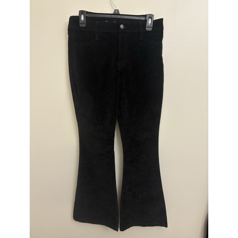 Hollister Black High Rise Flare Jeans Womens Size 5 / 27 Soft Stretch Retro Y2K